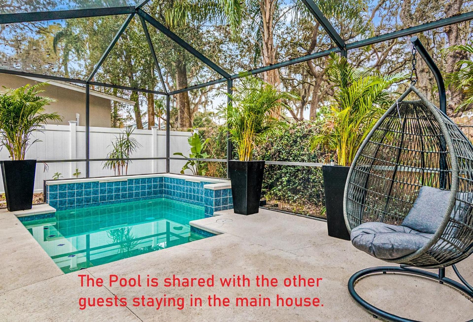 Modern House In Clearwater With Access To A Shared Swimming Pool Apartman Safety Harbor Kültér fotó