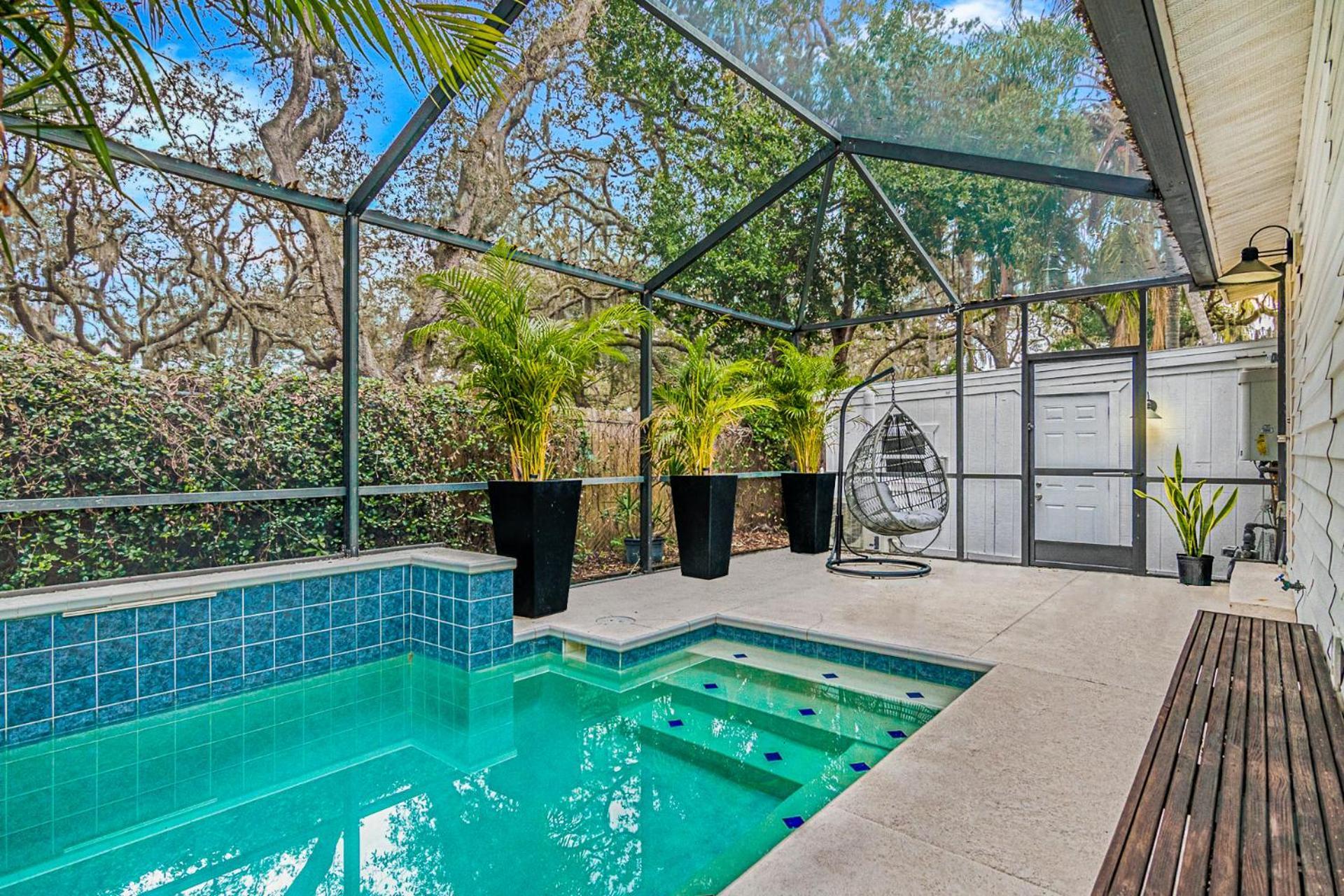 Modern House In Clearwater With Access To A Shared Swimming Pool Apartman Safety Harbor Kültér fotó